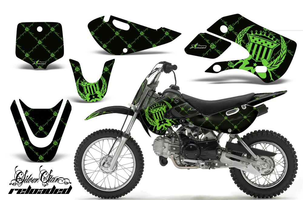 Kawasaki KLX 110 KX 65 00-09 NP Graphic Kit SSR GB